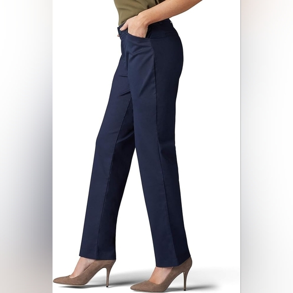 Women's Navy Blue Pants - Picture 3 of 11